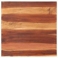 Плот за маса, акациево дърво масив, 25-27 мм, 70x70 cм