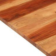 Плот за маса, акациево дърво масив, 25-27 мм, 70x70 cм