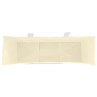 Хартиени торбички 250 бр с дръжки жълти 54x15x49 см