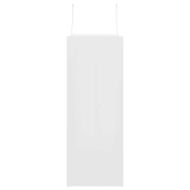 Хартиени торбички 250 бр с дръжки бели 32x17x44 см