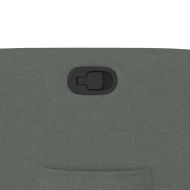 Реклайнер, тъмносив, текстил