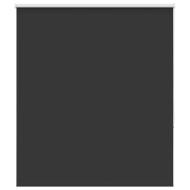 Ролетна щора Blackout черна 120x130см ширина на тъканта 116,6см