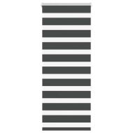 Зеброва щора черна 65x150 см Ширина на плата 60,9 см Полиестер