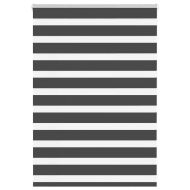 Зеброва щора черна 100x100 см ширина на плата 95,9 cm полиестер