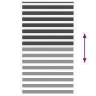 Зеброва щора 135x200 см Ширина на плата 130,9 см полиестер