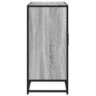 Сайдборд, сив сонома, 92x35x76 см, инженерно дърво