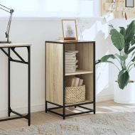 Шкаф за книги Дъб Сонома 40x35x76 cm Инженерна дървесина