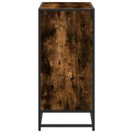 Шкаф за книги Пушен дъб 80,5x35x76 cm Инженерна дървесина