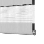 Зеброва щора 125x100 см Ширина на плата 120,9 см Полиестер