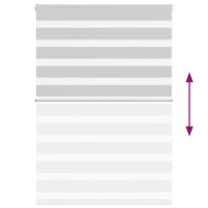 Зеброва щора 115x100 см Ширина на плата 110,9 см Полиестер