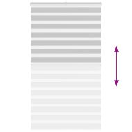 Зеброва щора 135x200 см Ширина на плата 130,9 см Полиестер