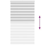 Зеброва щора 125x200 см Ширина на плата 120,9 см Полиестер