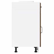 Кухненски шкаф Lucca, кафяв дъб, инженерна дървесина