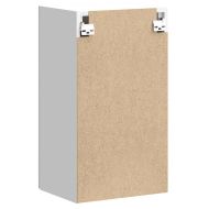 Кухненски стенен шкаф Lucca, бял гланц, инженерно дърво