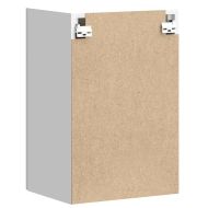 Кухненски стенен шкаф Lucca, бял, инженерно дърво