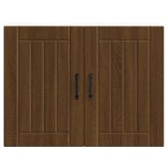 Кухненски стенен шкаф Lucca, кафяв дъб, инженерно дърво