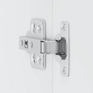 Кухненски стенен шкаф Lucca, бял гланц, инженерно дърво