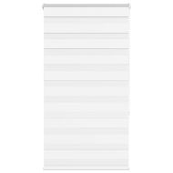 Зеброва щора бял 90x150 см ширина на плата 85,9 cm полиестер