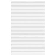 Зеброва щора бял 140x230 см ширина на плата 135,9 см полиестер