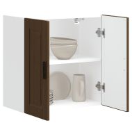 Кухненски стенен шкаф Porto, кафяв дъб, инженерно дърво