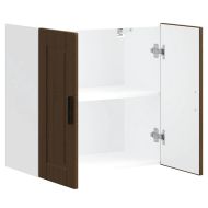 Кухненски стенен шкаф Porto, кафяв дъб, инженерно дърво