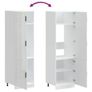 Кухненски шкаф Porto, бял гланц, инженерно дърво