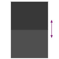 Ролетна щора Blackout Black 145x210 cm Ширина на плата 141,6 cm