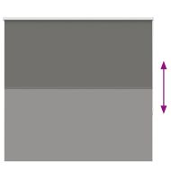 Ролкова щора Blackout Сив 155x130 cm Ширина на плата 151,6cm