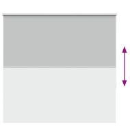 Ролкова щора Blackout Светло сиво 155x130 cm Ширина на плата