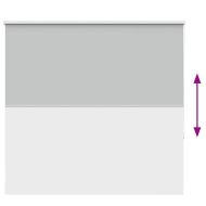 Ролкова щора Blackout Светло сиво 160x150 cm Ширина на плата