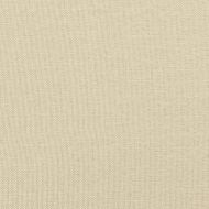 Трапезни столове, 4 бр, кремави, текстил