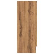 Библиотека, дъб артизан, 82,5x30,5x80 см, инженерно дърво