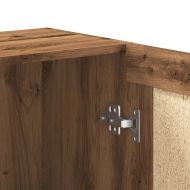 Библиотека, дъб артизан, 82,5x30,5x80 см, инженерно дърво