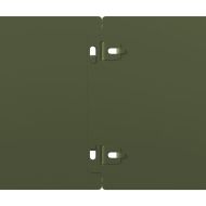 Краища за тревни площи 10 бр. маслиненозелени 10x103 cm