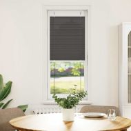 Плисирана щора черна 50x100 cm Ширина на плата 49,4 cm