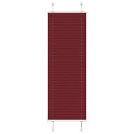 Плисирана щора Бордо червено 40x150 cm Ширина на плата 39,4 cm