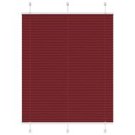 Плисирана щора Бордо червено 105x150 cm Ширина на плата 104,4cm