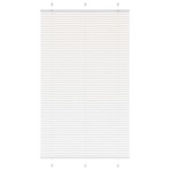 Плисирана щора Бяла 120x200 cm Ширина на плата 119,4 cm