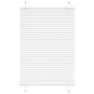 Плисирана щора Бяла 90x150 cm Ширина на плата 89,4 cm Полиестер