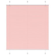 Плисирана щора Розово 120x150 cm Ширина на плата 119,4 cm