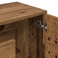 Сайдборд, старо дърво, 90x29,5x65 см, инженерно дърво