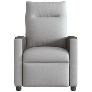 Recliner Chair Cloud Grey Fabric