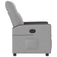 Recliner Chair Cloud Grey Fabric