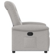 Recliner Chair Cloud Grey Fabric