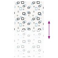 Ролетна щора за баня 140x240 см Ширина на плата 136 см