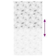 Ролетна щора за баня 140x240 см Ширина на плата 136 см