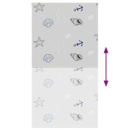 Ролетна щора за баня 140x240 см Ширина на плата 136 см