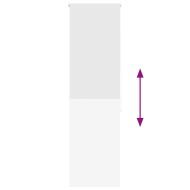 Ролетна щора за баня 60x240 см Ширина на плата 56 см