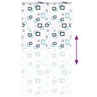 Ролетна щора за душ с касета 140x240 см Ширина на плата 136 см