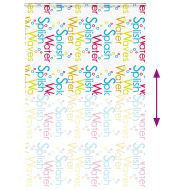 Ролетна щора за душ с касета 150x240 см Ширина на плата 146 см